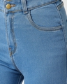 Shop Women's Blue  High Rise Skinny Fit Jeans2-Full
