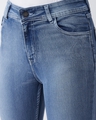 Shop Women's Blue Washed High Rise Skinny Fit Jeans-Full
