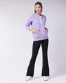 Shop Women's Purple  Relaxed Fit Jacket