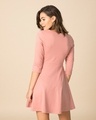 Shop Misty Pink Flared Dress-Design