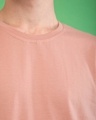 Shop Misty Pink Half Sleeve T-Shirt