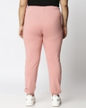 Shop Misty Pink Plus Size Casual Jogger Pants-Design