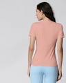 Shop Misty Pink - White Contrast Side Seam T-Shirt-Design
