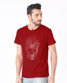Shop Misty Skull Half Sleeve T-Shirt-Design