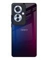Shop Mix Gradient Shade Premium Glass Case For Oppo F25 Pro 5G(Shock Proof, Scratch Resistant)-Front