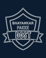 Shop Bhayankar Pakke Dost Men Friends Theme T-Shirt-Design