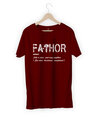Shop Fa-Thor Men's Funny T-Shirt-Front