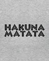Shop Hakuna Matata Men Half Sleeve T Shirt