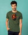 Shop Rocky Bhai Fan Art Mens Half Sleeve T Shirt-Front