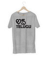 Shop Telugu Mens Half Sleeve T Shirt-Front