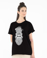 Shop Moksha Boyfriend T-Shirt-Front