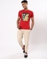 Shop Monday Scooby Half Sleeve T-shirt-Full