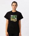 Shop Money Honey Boyfriend T-Shirt-Front