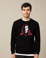 Shop Money Mask Fleece Light Sweatshirt-Front