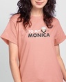 Shop Monica Friends Boyfriend T-Shirt (FRL)-Front