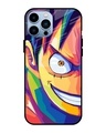 Shop Monkey Wpap Pop Art Premium Glass Case for Apple iPhone 13 Pro Max (Shock Proof,Scratch Resistant)-Front