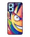 Shop Monkey Wpap Pop Art Premium Glass Case for Realme 9i(Shock Proof, Scratch Resistant)-Front