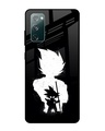 Shop Monochrome Goku Premium Glass Case for Samsung Galaxy S20 FE (Shock Proof,Scratch Resistant)-Front