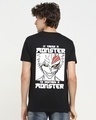 Shop Monster Round Neck Half Sleeve T-shirt-Design