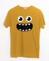 Shop Monster Smiley Half Sleeve T-Shirt-Front