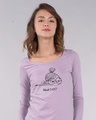 Shop Mood 24x7 Scoop Neck Full Sleeve T-Shirt-Front
