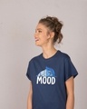 Shop Mood Sadness Boyfriend T-Shirt (DL)-Front