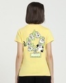 Shop Women's Yellow Moody Graphic Printed T-shirt-Design