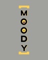 Shop Women's Grey Moody Typography Boyfriend T-shirt