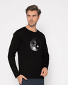 Shop Moon And Stars Yin Yang Full Sleeve T-Shirt-Design