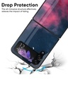 Shop Moon Night Premium Glass Case for Samsung Galaxy Z Flip4 5G (Shock Proof, Scratch Resistant)-Design