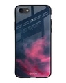 Shop Moon Night Printed Premium Glass Cover For iPhone 7 (Impact Resistant, Matte Finish)-Front