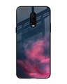 Shop Moon Night Printed Premium Glass Cover For OnePlus 6T (Impact Resistant, Matte Finish)-Front
