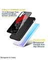 Shop Moon Tiger Printed Premium Glass Cover For  A53 5G(Impact Resistant, Matte Finish)-Design