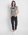 Shop Mooody Half Sleeve Printed T-Shirt Meteor Grey-Design