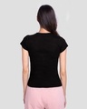 Shop More Eco Half Sleeve Printed T-Shirt Black-Design