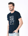Shop More Sleep Half Sleeve T-Shirt-Design