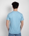 Shop Morning Blue V-Neck T-Shirt-Design