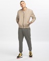 Shop Moss Green Casual Jogger Pants-Full