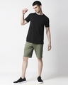 Shop Moss Green Casual Shorts-Full