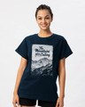 Shop Mountain Travels Boyfriend T-Shirt-Front