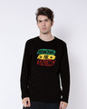 Shop Mountains Are Calling Rasta Full Sleeve T-Shirt-Front
