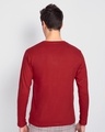 Shop Move The Soul Biker Full Sleeve T-Shirt Bold Red-Design