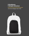 Shop Mr. Perfection Printed Small Backpack-Full