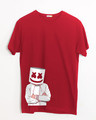Shop Mrshmello Character Half Sleeve T-Shirt-Front