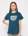 Shop Ms Right Boyfriend T-Shirt-Front