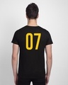 Shop MSD Forever Front-Back Half Sleeve T-Shirt Black-Design