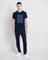 Shop MSD Tribute Half Sleeve T-Shirt Navy Blue-Design