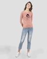 Shop Mulan Flower Gold print (DL) 3/4th Sleeve Slim Fit T-Shirt-Design