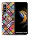 Shop Multicolor Mandala Premium Glass Case for Samsung Galaxy Z Fold4 5G (Shock Proof, Scratch Resistant)