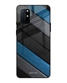 Shop Multicolor Wooden Effect Premium Glass Case for OnePlus 8T (Shock Proof, Scratch Resistant)-Front